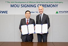 “Partnership established to lead energy transition in offshore wind power, green hydrogen, and so forth” 