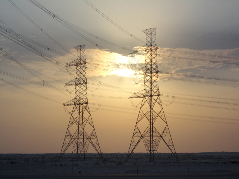 Photo of Part 1 380KV Powerlines Construction Associated with Saudi Qurayyah Independent Power Plant (Similar Construction) 