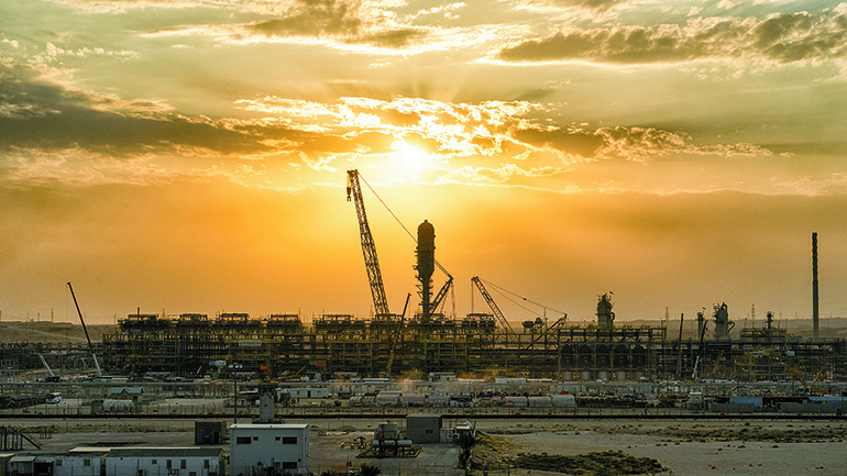 Ethane Recovery Processing Plant in Uthmaniyah, Saudi Arabia