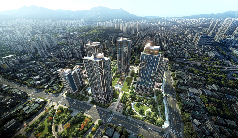 힐스테이트 금정 센터포인트’ 조감도