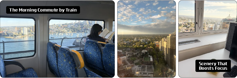 The Morning Commute by Train Scenery That Boosts Focus The Morning Commute by Train Scenery That Boosts Focus